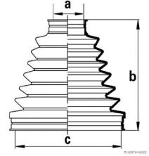 Jakoparts J2861021 - Manžeta