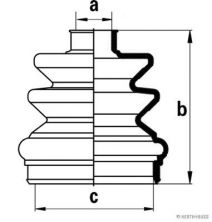 Jakoparts J2861026 - Manžeta