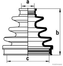 Jakoparts J2862006 - Manžeta