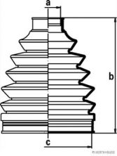 Jakoparts J2862010 - Manžeta