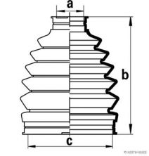 Jakoparts J2863015 - Manžeta