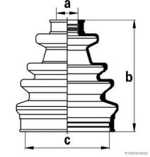 Jakoparts J2863017 - Manžeta