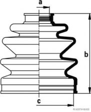 Jakoparts J2863020 - Manžeta