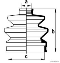 Jakoparts J2864004 - Manžeta