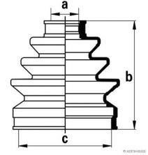 Jakoparts J2864007 - Manžeta