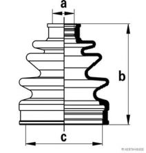 Jakoparts J2864021 - Manžeta