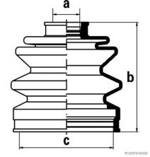 Jakoparts J2865003 - Manžeta
