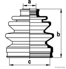 Jakoparts J2865008 - Manžeta
