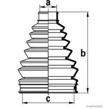 Jakoparts J2865010 - Manžeta