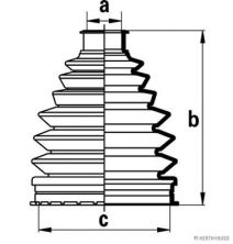 Jakoparts J2865017 - Manžeta