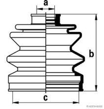 Jakoparts J2867011 - Manžeta