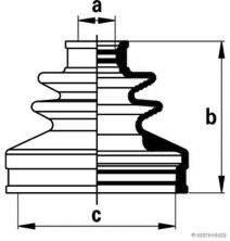 Jakoparts J2867013 - Manžeta