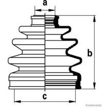 Jakoparts J2867018 - Manžeta