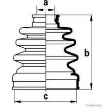 Jakoparts J2880301 - Manžeta