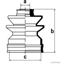 Jakoparts J2881008 - Manžeta