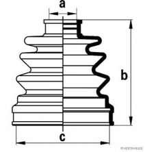 Jakoparts J2881017 - Manžeta