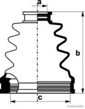 Jakoparts J2881018 - Manžeta