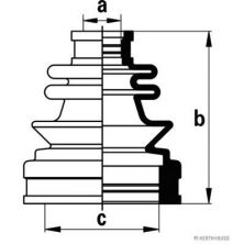 Jakoparts J2881020 - Manžeta