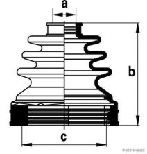 Jakoparts J2881022 - Manžeta