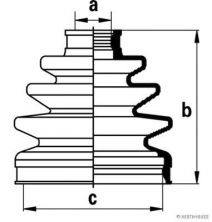 Jakoparts J2881029 - Manžeta