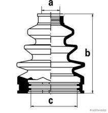 Jakoparts J2882005 - Manžeta