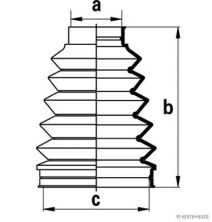 Jakoparts J2882012 - Manžeta