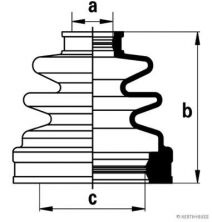 Jakoparts J2882016 - Manžeta