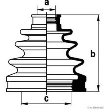 Jakoparts J2882017 - Manžeta