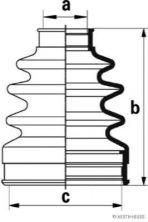 Jakoparts J2883018 - Manžeta