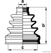 Jakoparts J2884019 - Manžeta