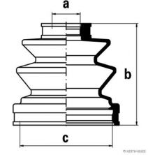 Jakoparts J2885007 - Manžeta