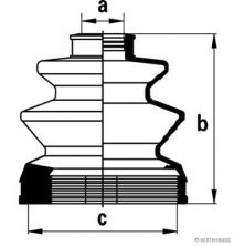 Jakoparts J2885010 - Manžeta