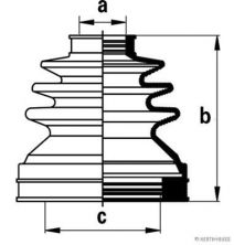 Jakoparts J2885014 - Manžeta