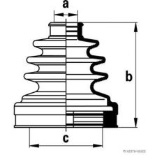 Jakoparts J2885016 - Manžeta
