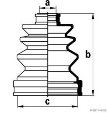 Jakoparts J2887011 - Manžeta