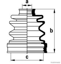 Jakoparts J2888006 - Manžeta