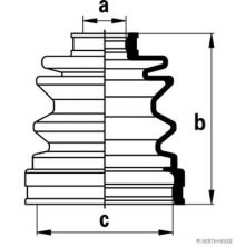 Jakoparts J2888008 - Manžeta