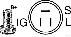 Jakoparts J5112073 - Alternátor