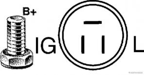 Jakoparts J5118010 - Alternátor