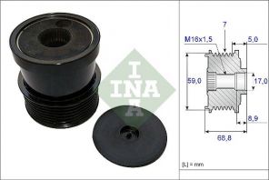INA 535 0070 30 - Voľnobežka alternátora