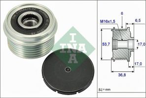 INA 535 0074 10 - Voľnobežka alternátora