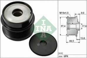 INA 535 0189 10 - Voľnobežka alternátora