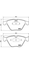 Brembo P 06 031 - Brzdové platničky -