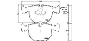 Brembo P 06 048 - Brzdové platničky -