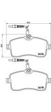 Brembo P 61 077 - Brzdové platničky -