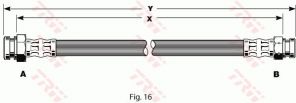 TRW PHA287 - Brzdová hadica -