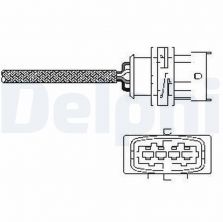 Delphi ES10789-12B1 - Lambda sonda -