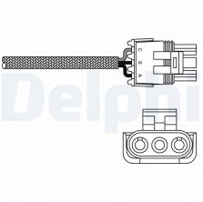 Delphi ES10969-12B1 - Lambda sonda -