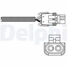Delphi ES10989-12B1 - Lambda sonda -