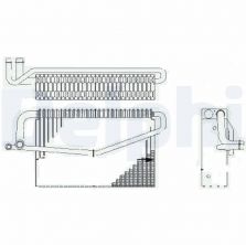 Delphi TSP0525188 - Výparník -
